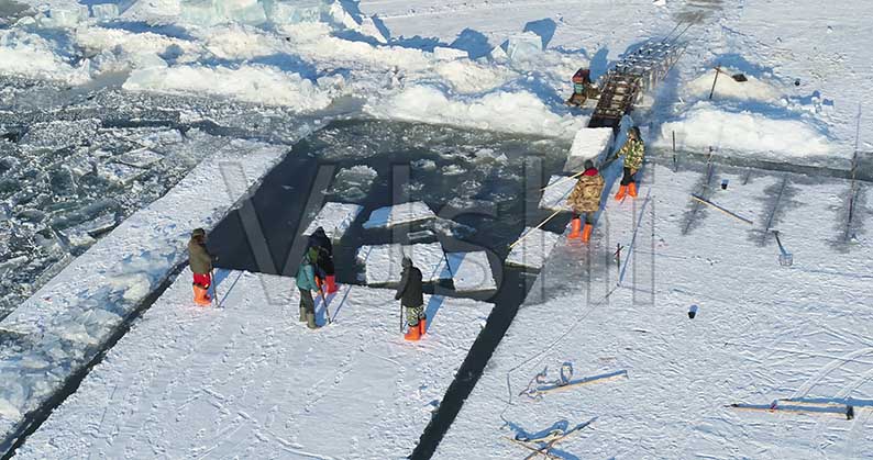 哈爾濱冬(dōng)季采冰 采(cai)冰工具