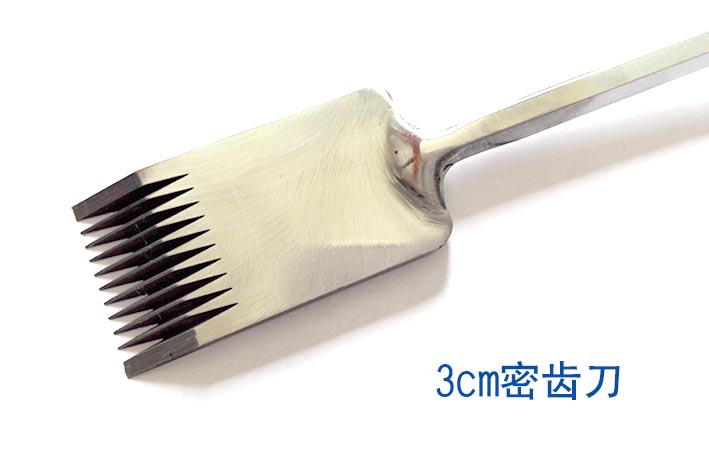 3cm密齒刀 精(jing)雕刀 冰雕雪雕(diāo)雕刻刀